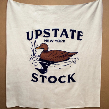 Fireside Duck Blanket | Upstate Stock | Lightweight | Oversized throws | Camp Blanket