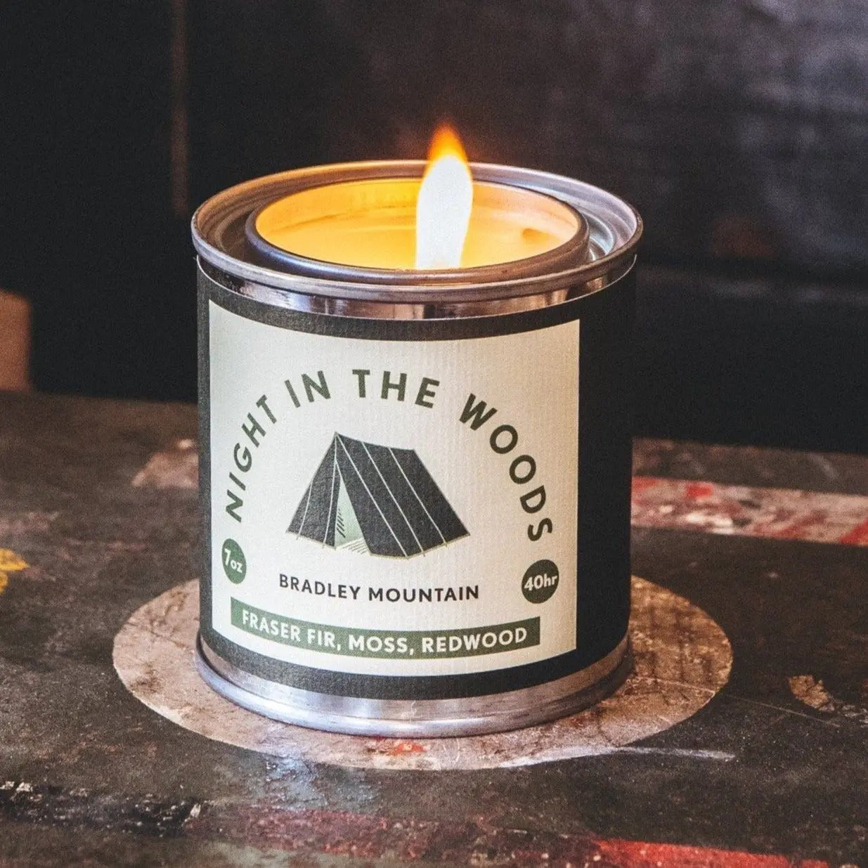 Bradley Mountain Night In The Woods Candle