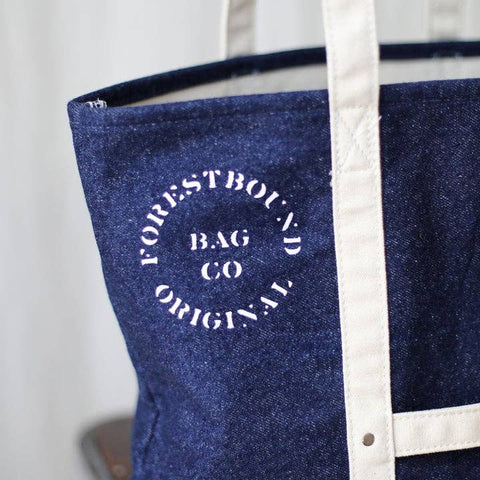 Reclaimed Denim Market Tote Forestbound Bags