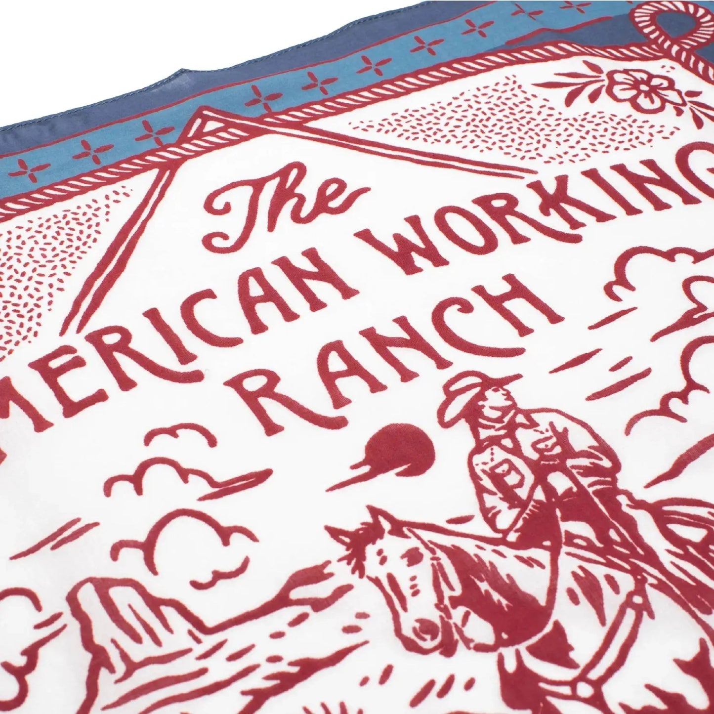 American Working Ranch Bandana  | Sendero Provisions Co | 100% Japanese organic cotton